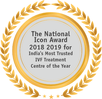The National Icon award to Milann for India's most trusted IVF treatment center of India.
