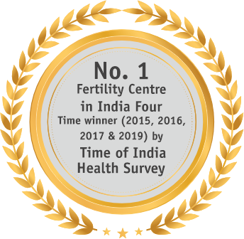 A gold medal for being number 1 in the Times of India Health Survey.