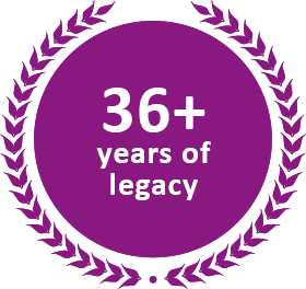 34+ years of legacy