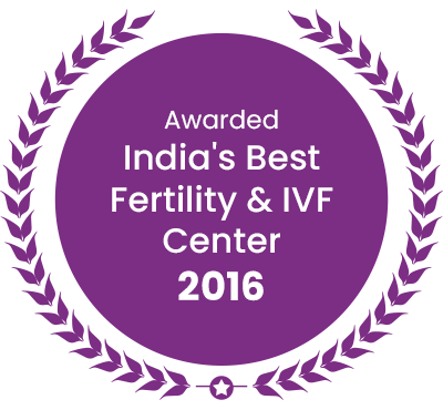 Awarded India's Best Fertility & IVF Center – 2016